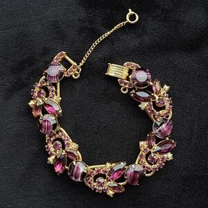 Juliana Amethyst Vintage Bracelet